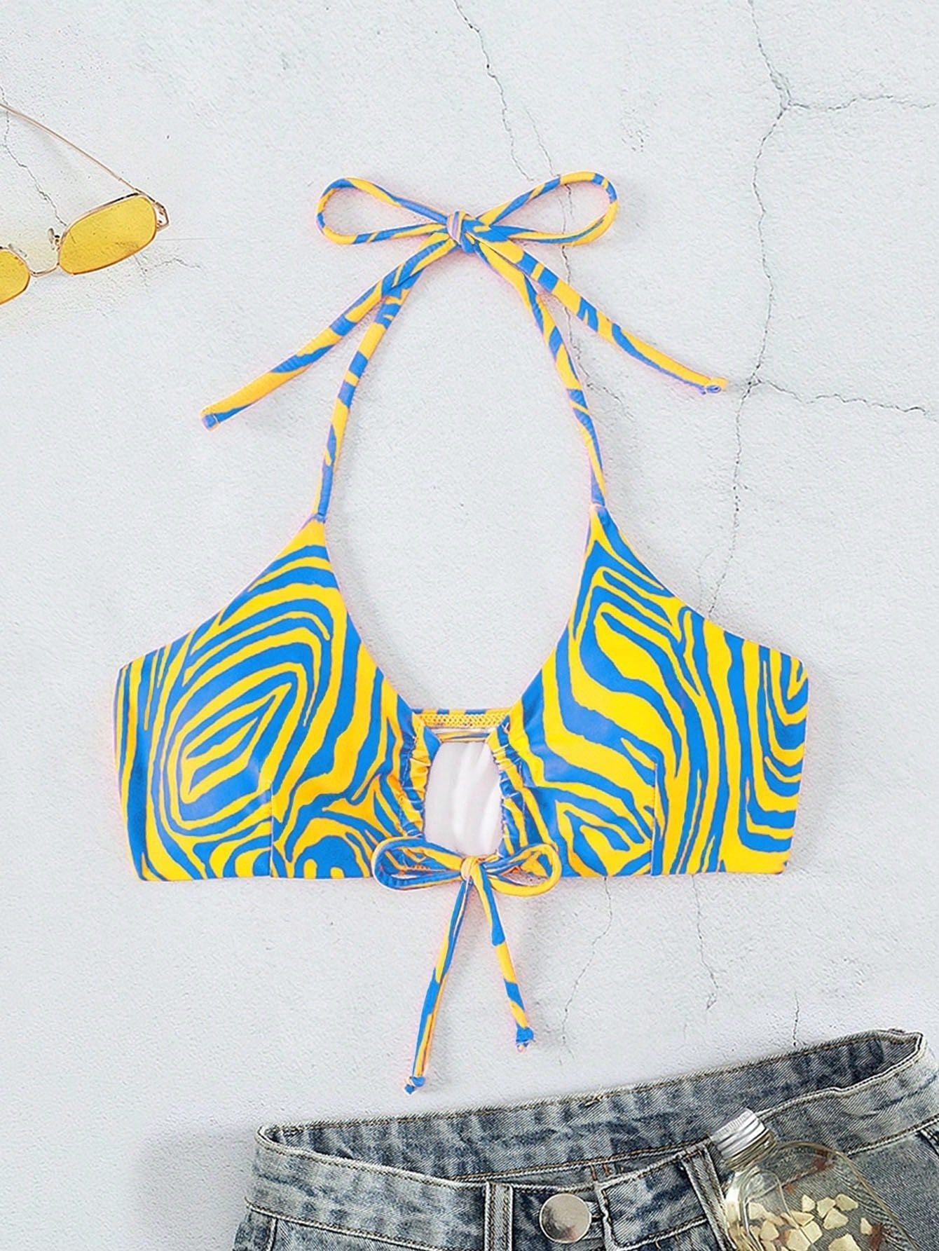 Women Swimsuit Exercise Bikini Swimsuit Bikini Unlined Top Bella Mia